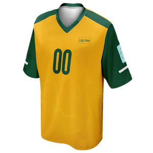 Camiseta de fútbol personalizada de la Copa Mundial de Australia limitada para hombres con nombre