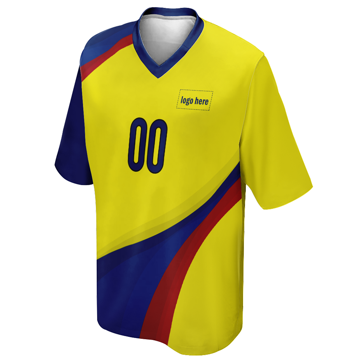 Camiseta de fútbol personalizada auténtica de la Copa del Mundo de Ecuador para hombre con imagen