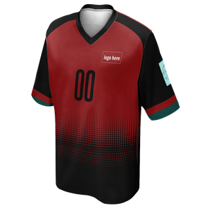 Camiseta de fútbol personalizada de la Copa Mundial de Marruecos profesional para hombres con imagen