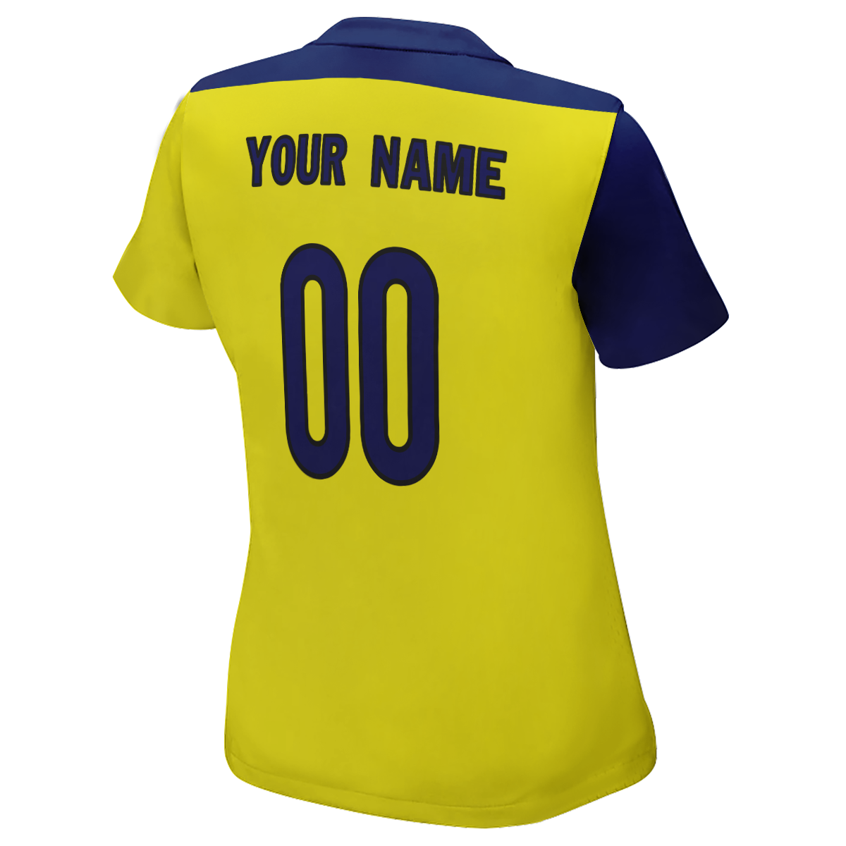 Camiseta de fútbol personalizada auténtica de la Copa del Mundo de Ecuador para mujer con imagen