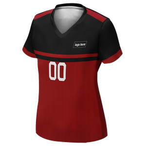 Camiseta de fútbol personalizada de la Copa Mundial de Egipto cosida para mujer con imagen