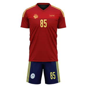 Trajes de fútbol personalizados de la selección de España de la Copa del Mundo 2022