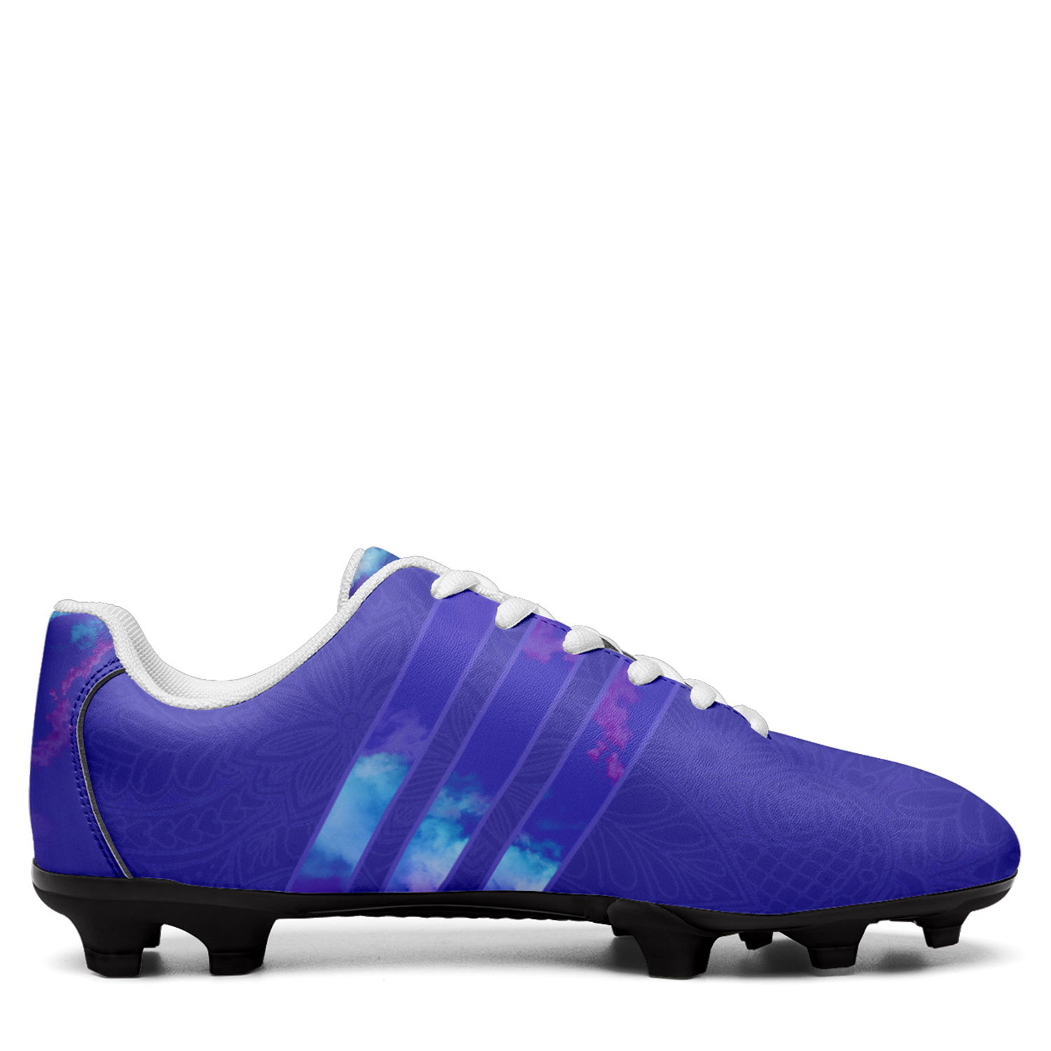 Botines de fútbol personalizados para suelo firme al aire libre del equipo de Dinamarca de la Copa Mundial de la FIFA 2022