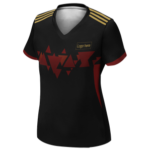 Camiseta de fútbol personalizada con nombre para la Copa Mundial de Bélgica dividida para mujeres