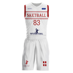 Trajes de baloncesto del equipo suizo personalizados
