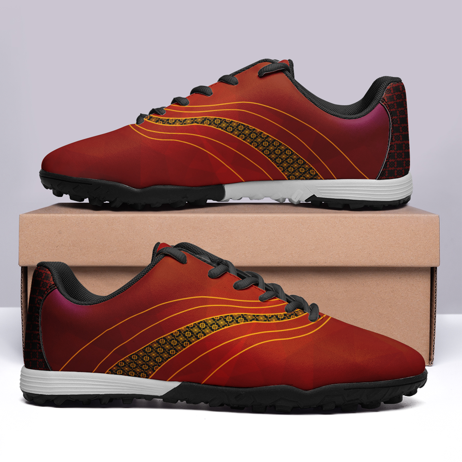 Zapatos de fútbol del equipo de España de la Copa Mundial de 2022 personalizados