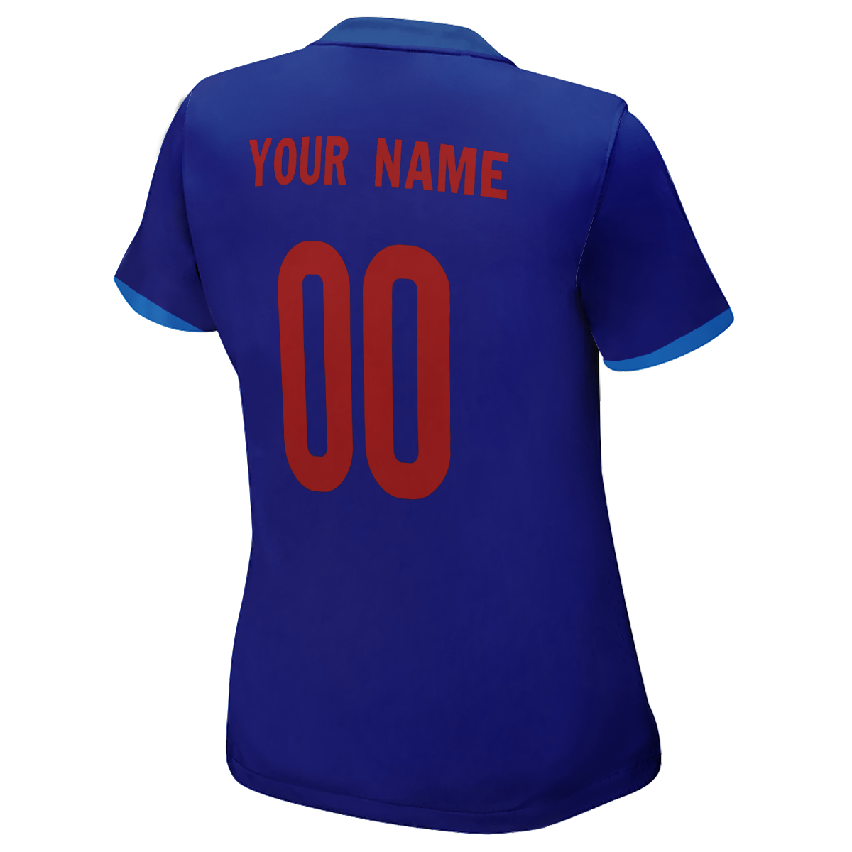 Camiseta de fútbol personalizada Lax Japan World Cup para mujer con imagen