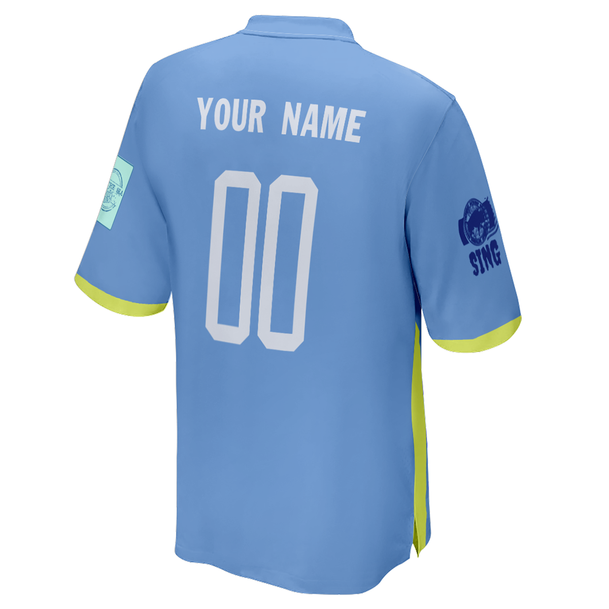 Camiseta de fútbol personalizada con logotipo de la Copa Mundial de Uruguay impresa para hombre